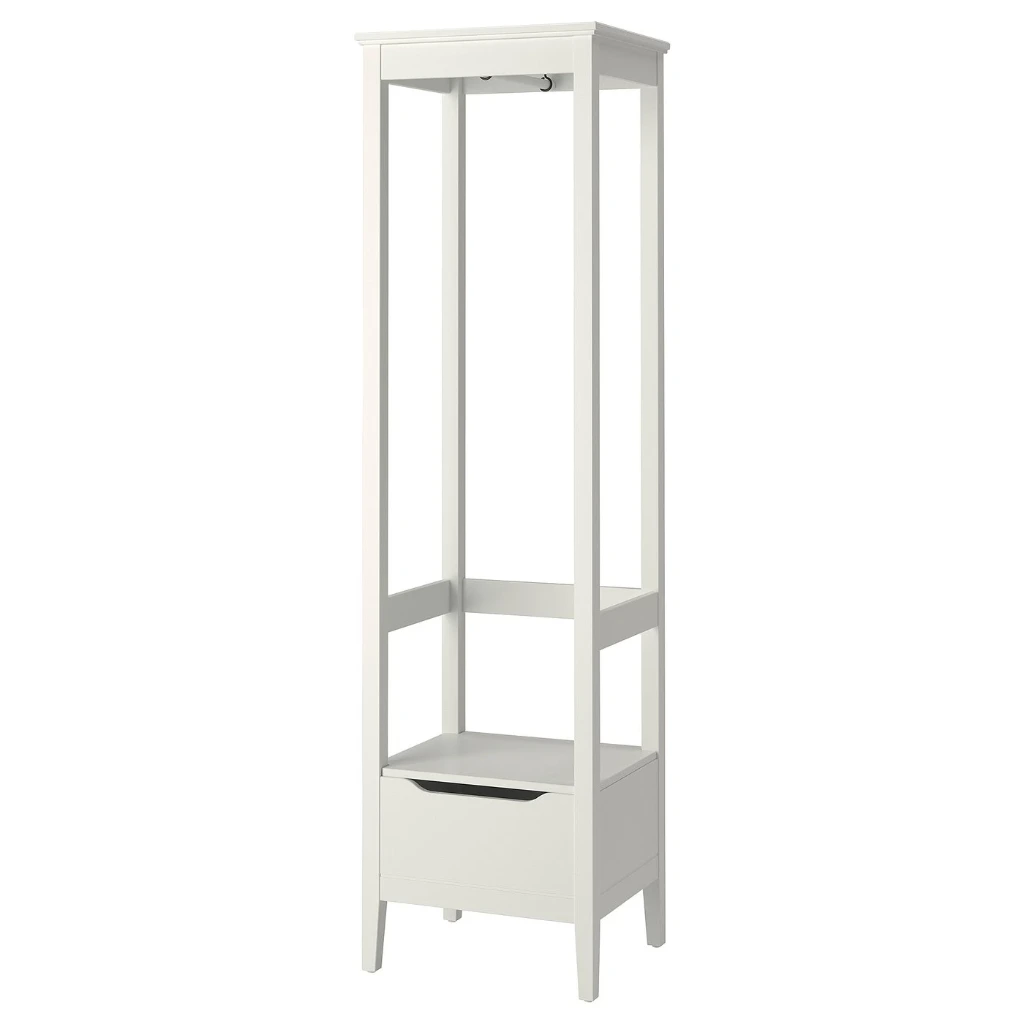 [20458842] IDANÄS Open wardrobe - 59x211 cm (White)