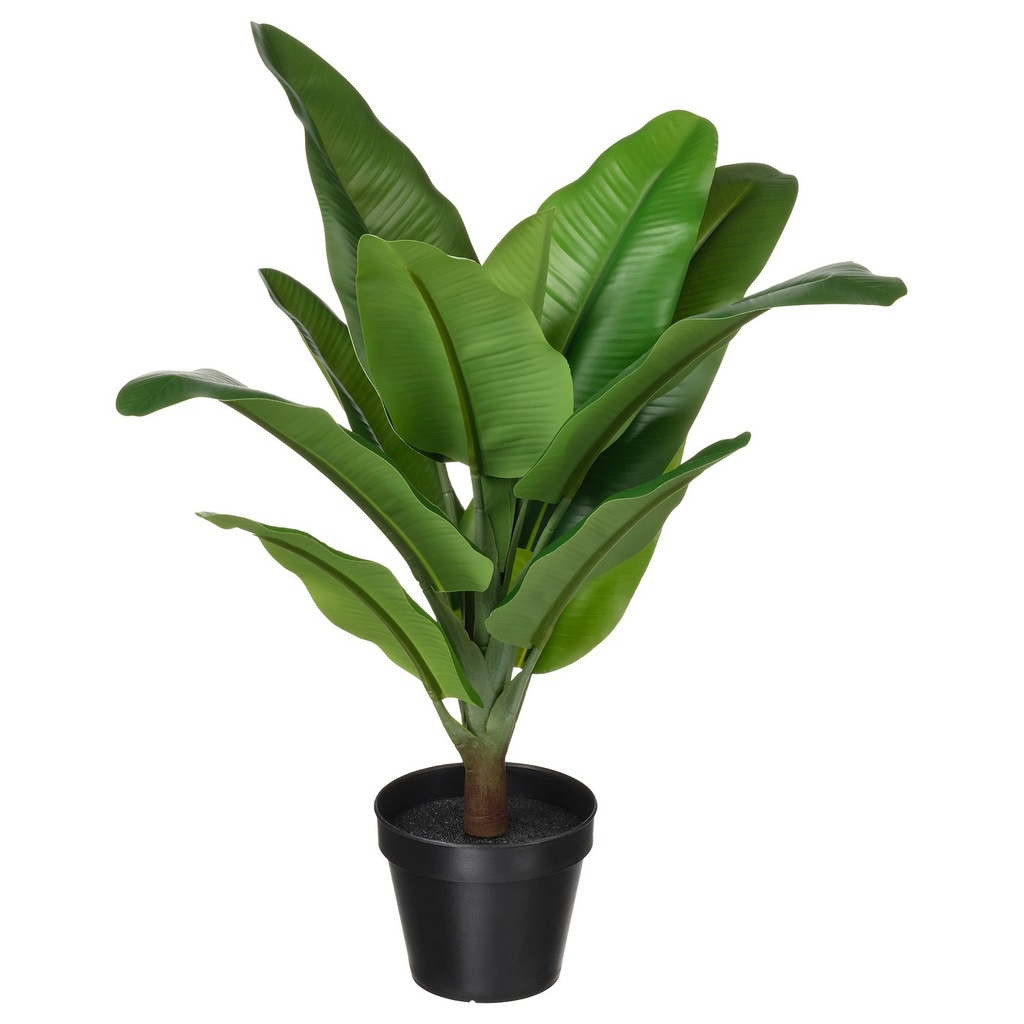[10600860] FEJKA Artificial potted plant - in/outdoor Banana tree 12 cm