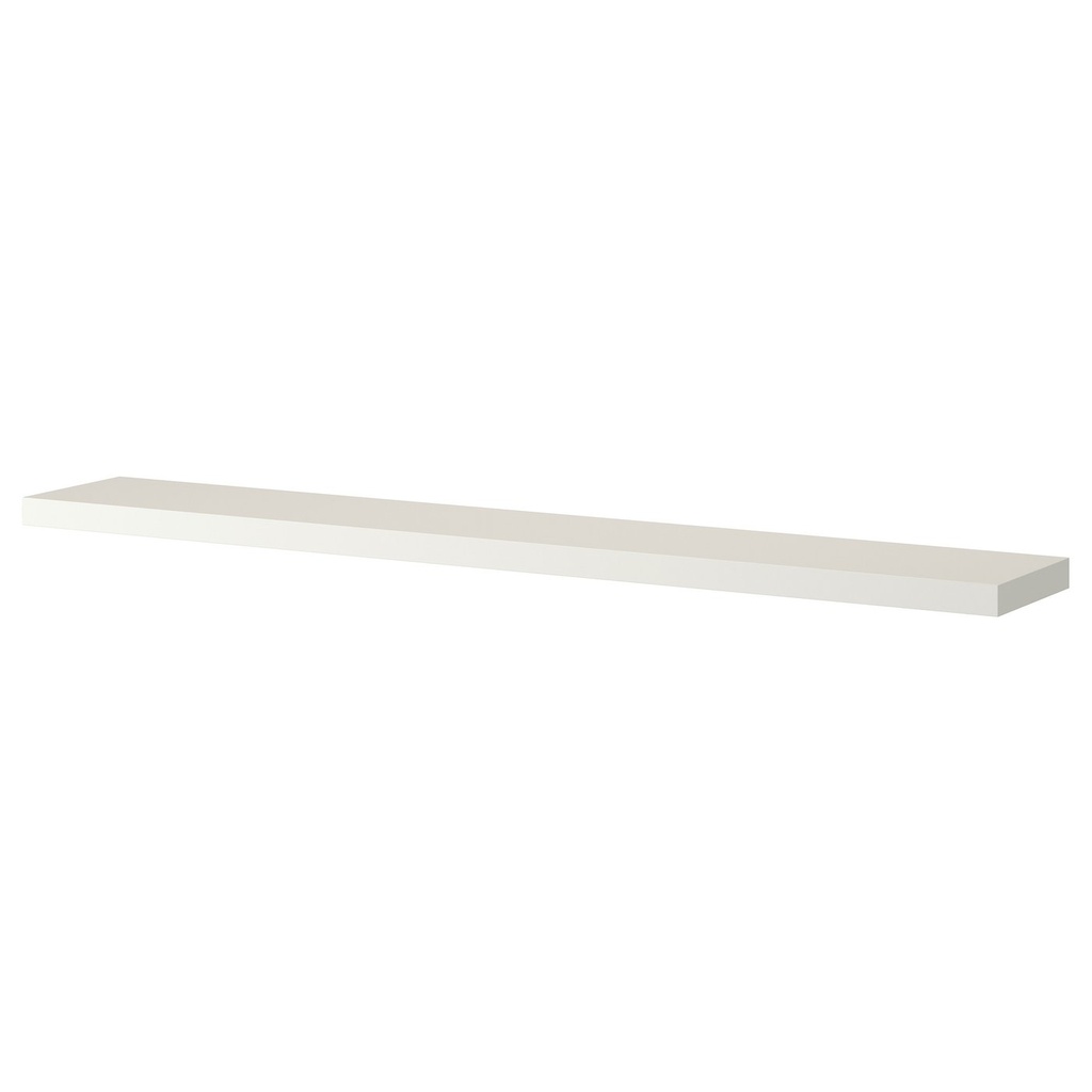 LACK Wall shelf - white 190x26 cm USED