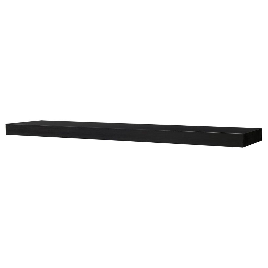 LACK Wall shelf - black 190x26 cm Used