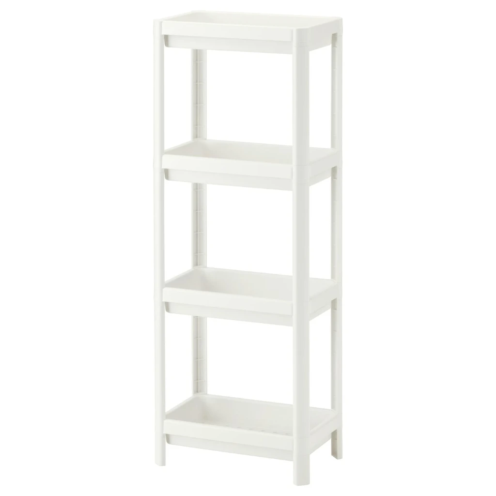 [40307866] VESKEN Shelf unit - 37x23x101 cm (White)