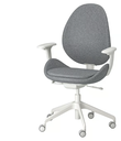 HATTEFJÄLL Office chair with armrests - Gunnared medium