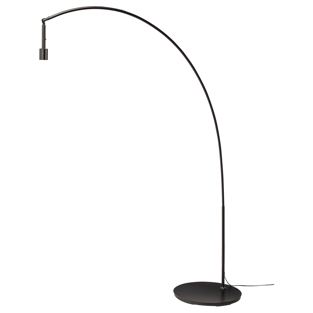 [70405525] SKAFTET Floor lamp base, arched - black