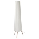 ÖKENSAND Floor lamp - beech/white