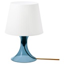 LAMPAN Table lamp - dark blue/white 29 cm
