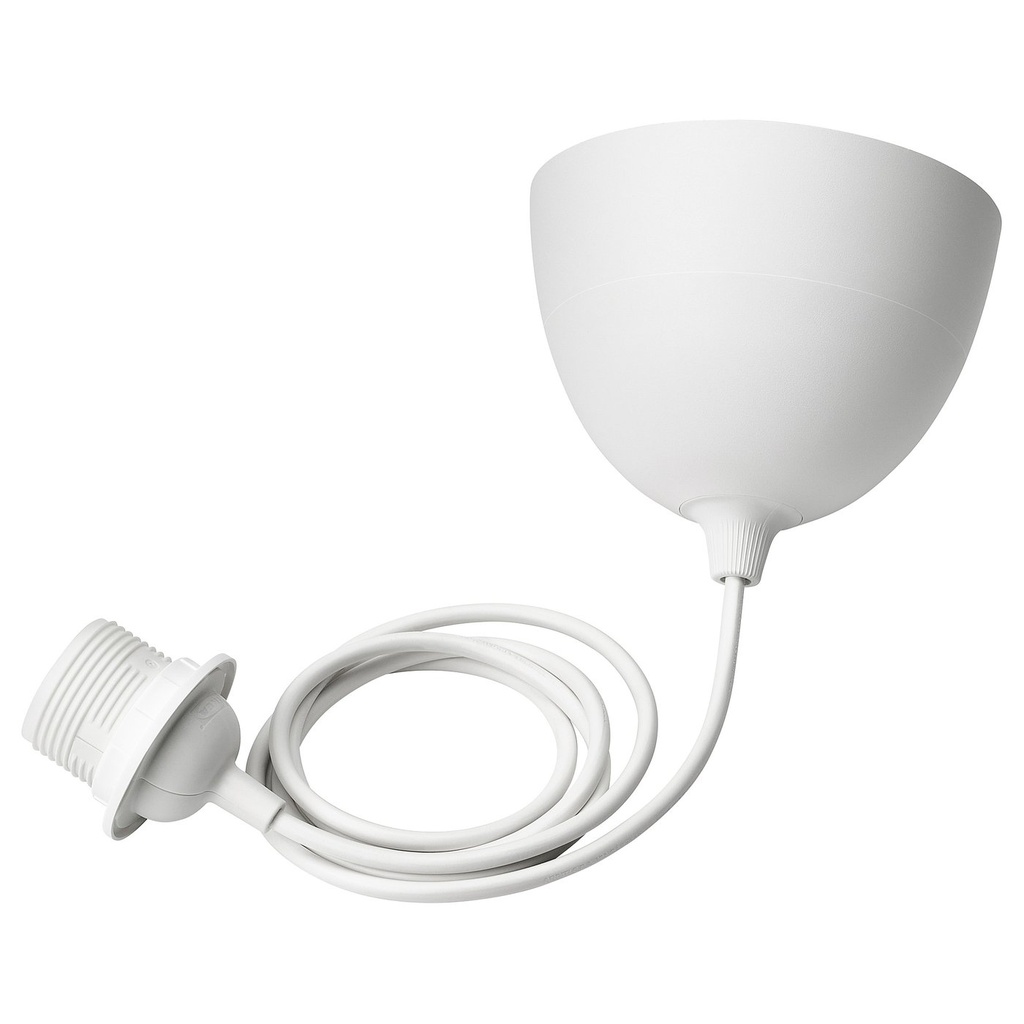 [40582124] HAVSDJUP Cord set - white 1.4 m