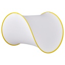 GREJSIMOJS Pendant lamp shade - white/yellow 45 cm