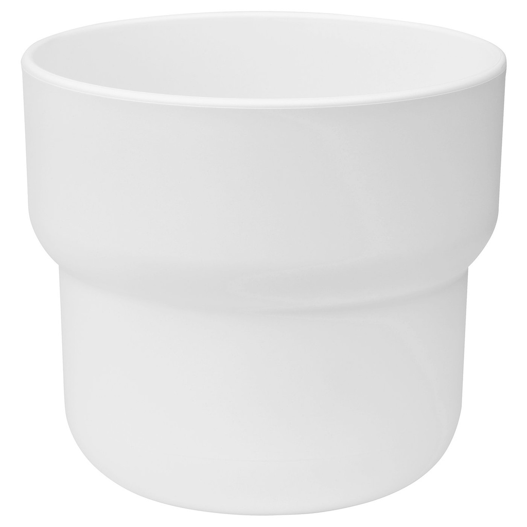 [70454813] FÖRENLIG Plant pot - in/outdoor white 9 cm