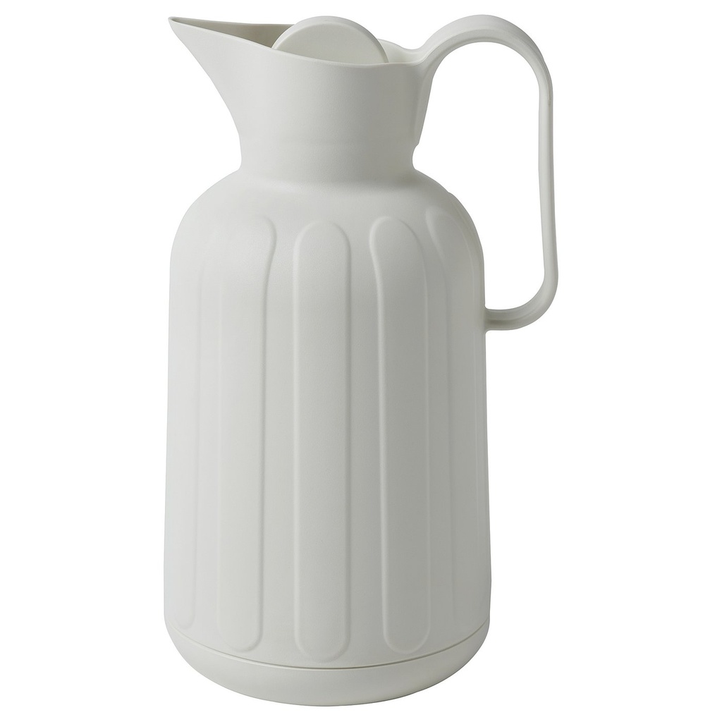 [90541353] TAGGÖGA Vacuum flask - off-white 1.6 l