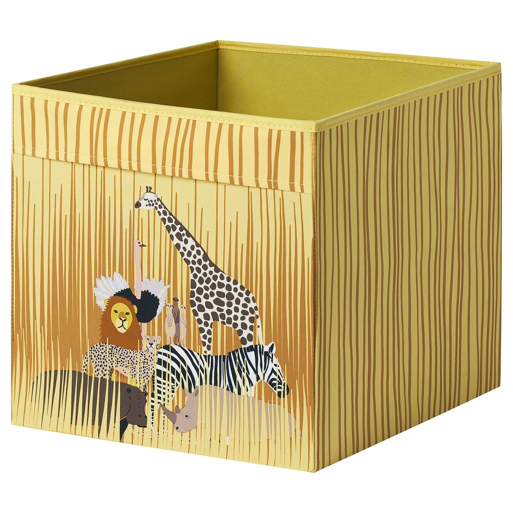[70613303] SANDLÖPARE Box - giraffe 33x38x33 cm