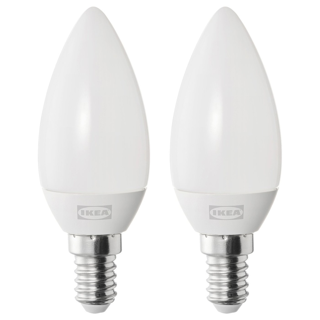 [90498750] SOLHETTA LED bulb E14 250 lumen - chandelier/opal white