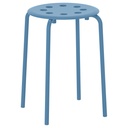 MARIUS Stool - blue 45 cm