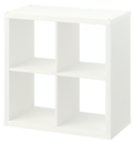 Shelving unit, white, 77x77 cm