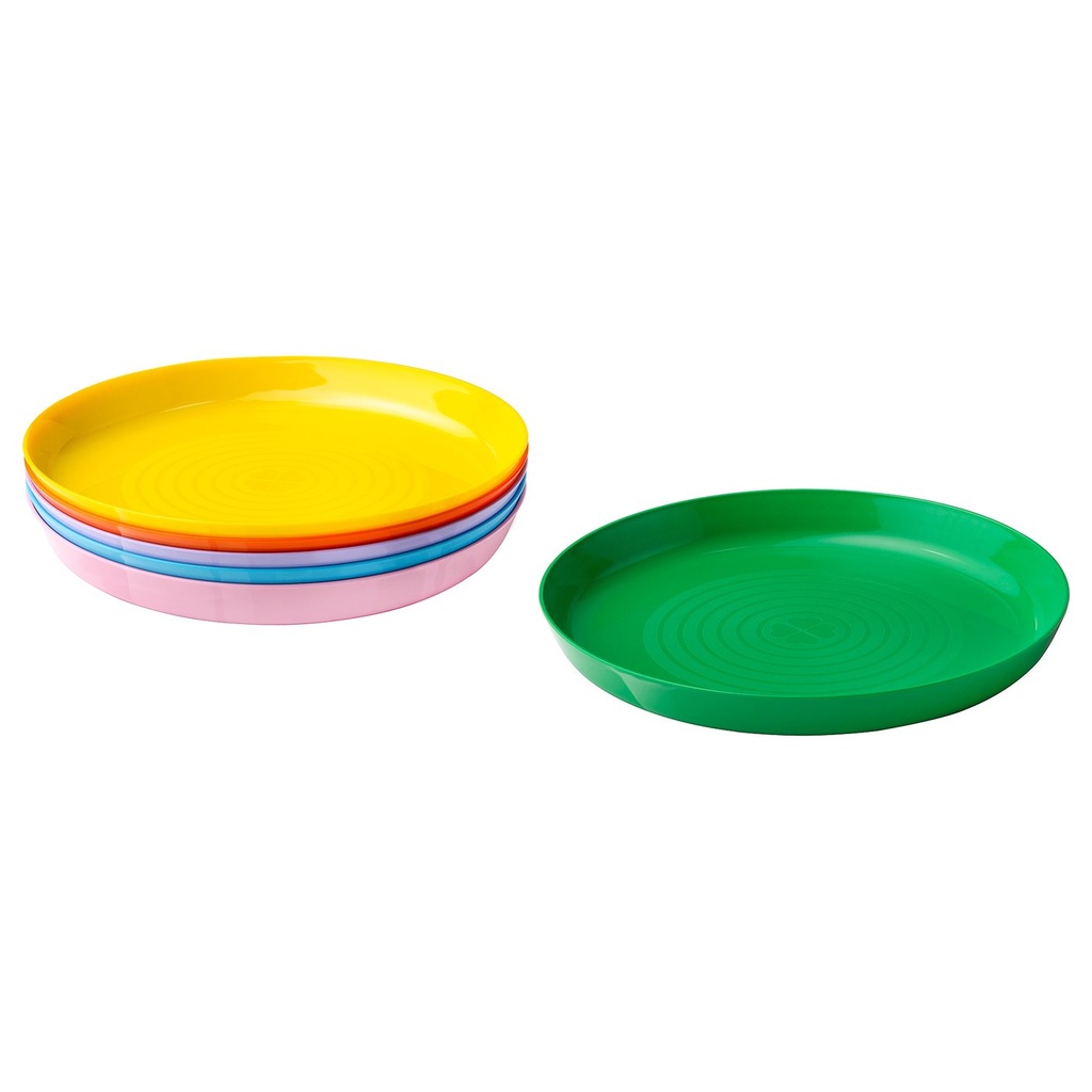 [80620096] KALAS Plate - mixed colours/seasonal edition