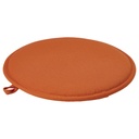 ÄNGSFRÄKEN Chair pad - brown-red/in/outdoor 36 cm