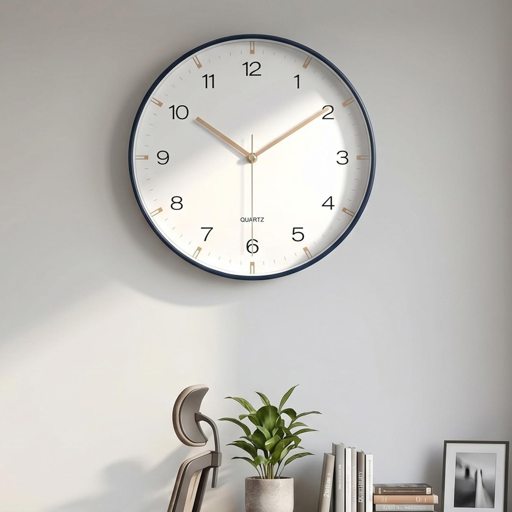 Zera Wall Clock Dia 30cm - Blue