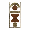 Arukai Metal Wall Decor 38x90cm - Brown