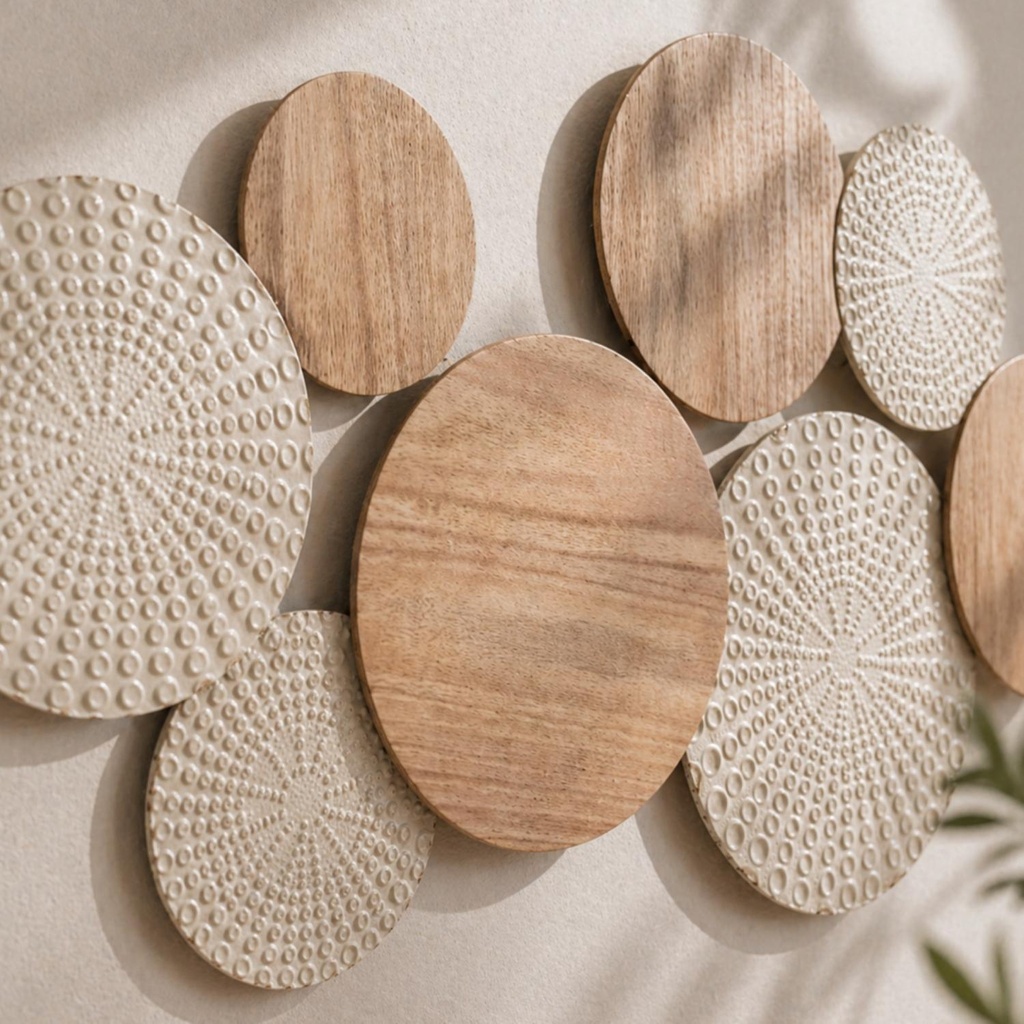 Sarivu Metal Wall Decor 86.5x4x45cm - Natural