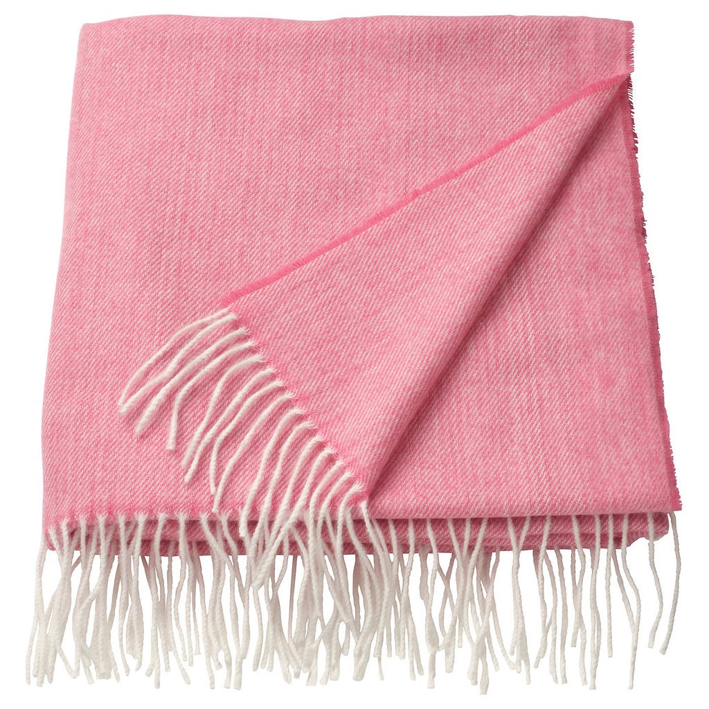 HOLMVI Throw - pink 120x160 cm