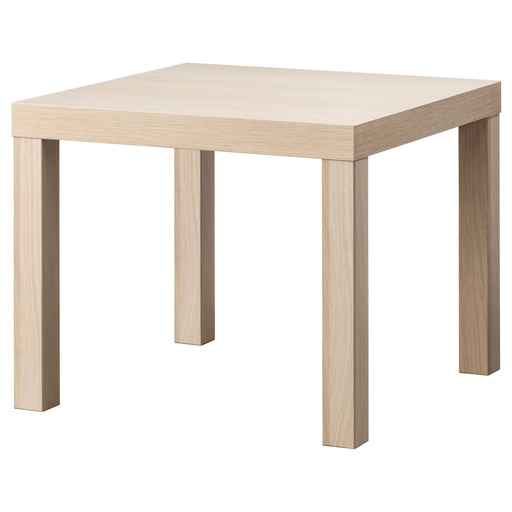 LACK Side table - white stained oak effect 55x55 cm