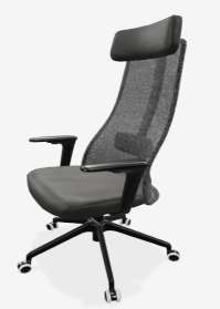JARVFJALLET Swivel chair with wheels